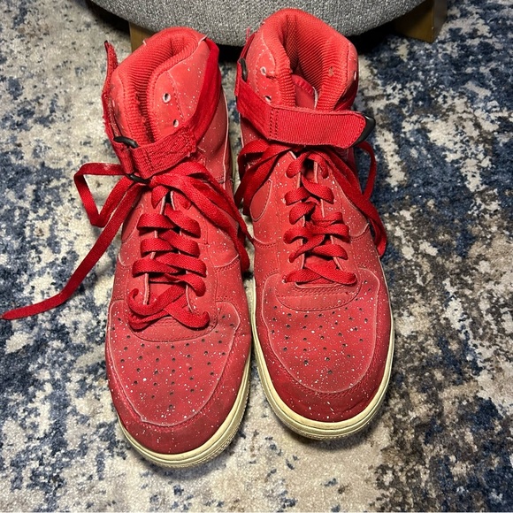 Nike Air Force 1 High ‘07 Gym Red Sneakers Size 9.5 Men’s main image 6